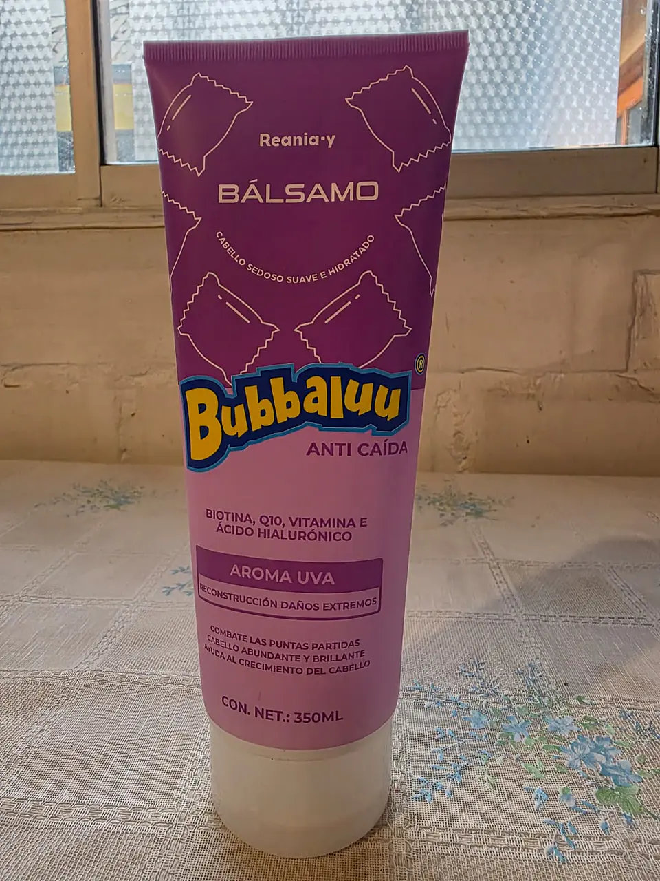 Acondicionador Biotina Bubbaluu 350ml 1