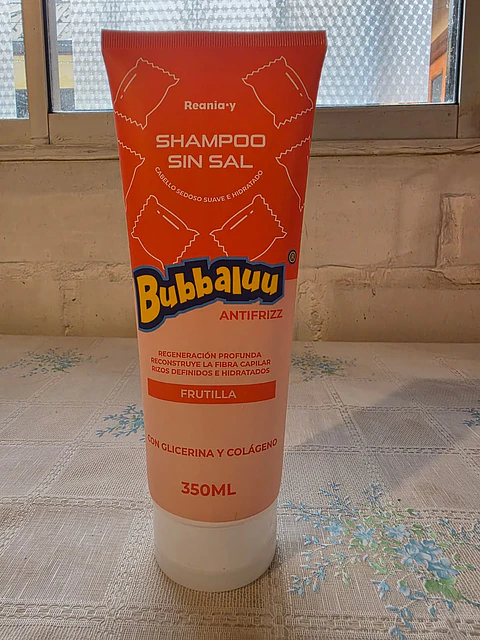Shampoo Frutilla 350ml Bubbaluu