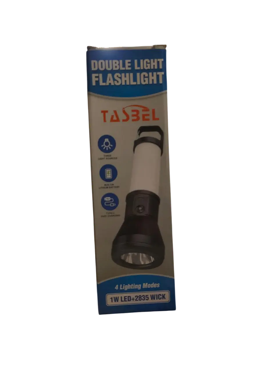 Linterna 3 en 1 Led USB recargable TASBEL 1