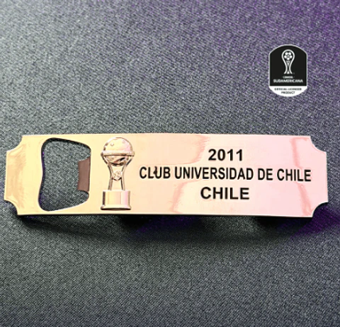 Destapador Con Iman Campeon Sudamericana U de Chile