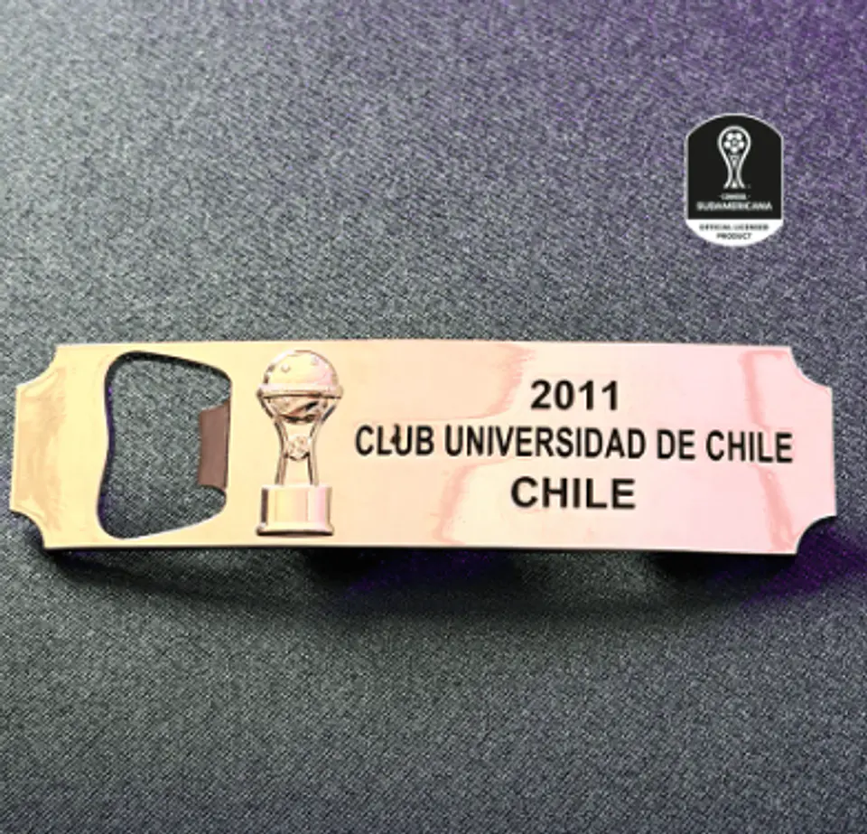 Destapador Con Iman Campeon Sudamericana U de Chile 1