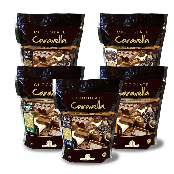 Chip Chocolate Caravella 1kg 1