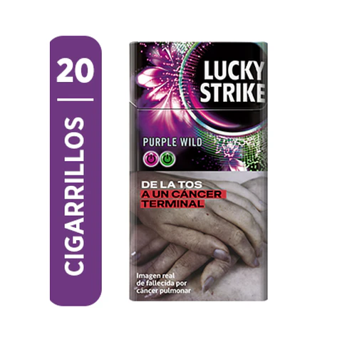CIGARROS LUCKY STRIKE PURPLE WILD DE 20
