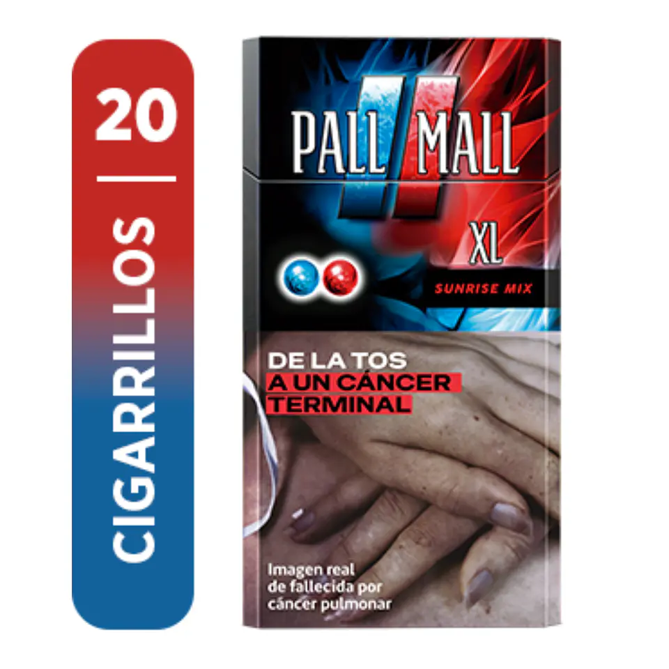 CIGARROS PALL MALL SUNRISE MIX XL DE 20 1