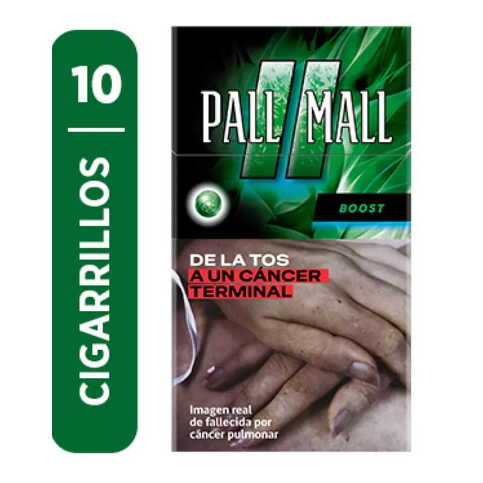 CIGARROS PALL MALL BOOST DE 10 1