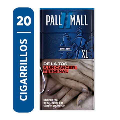 CIGARROS PALL MALL BLUE XL DE 20