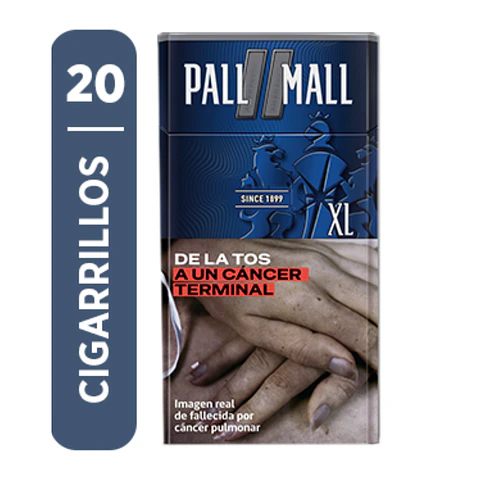CIGARROS PALL MALL GRIS XL DE 20