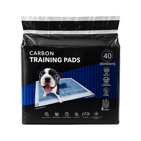 SABANILLA BUEN AMIGO CON CARBON ACTIVADO 60X60CM 40 UNIDADES