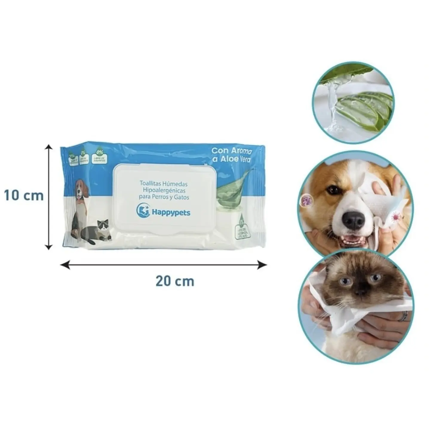 TOALLAS HÚMEDAS BUEN AMIGO CON AROMA A ALOE VERA 50 UNIDADES 1