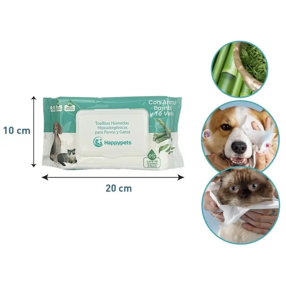 TOALLAS HÚMEDAS BUEN AMIGO CON AROMA A BAMBÚ Y TE VERDE 50 UNIDADES 1
