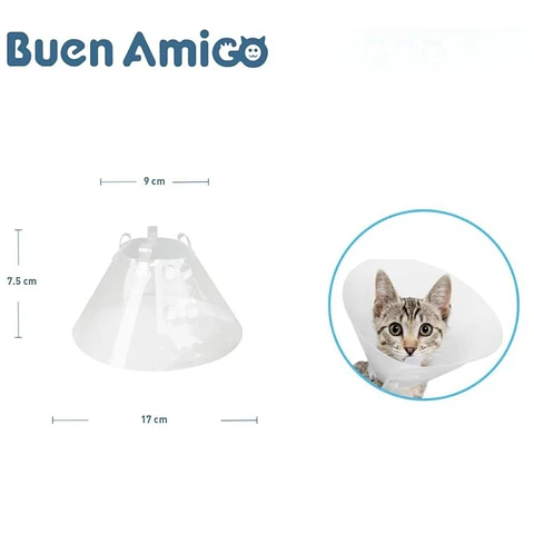 COLLAR ISABELINO BUEN AMIGO AJUSTABLE DE 9X7.5CM