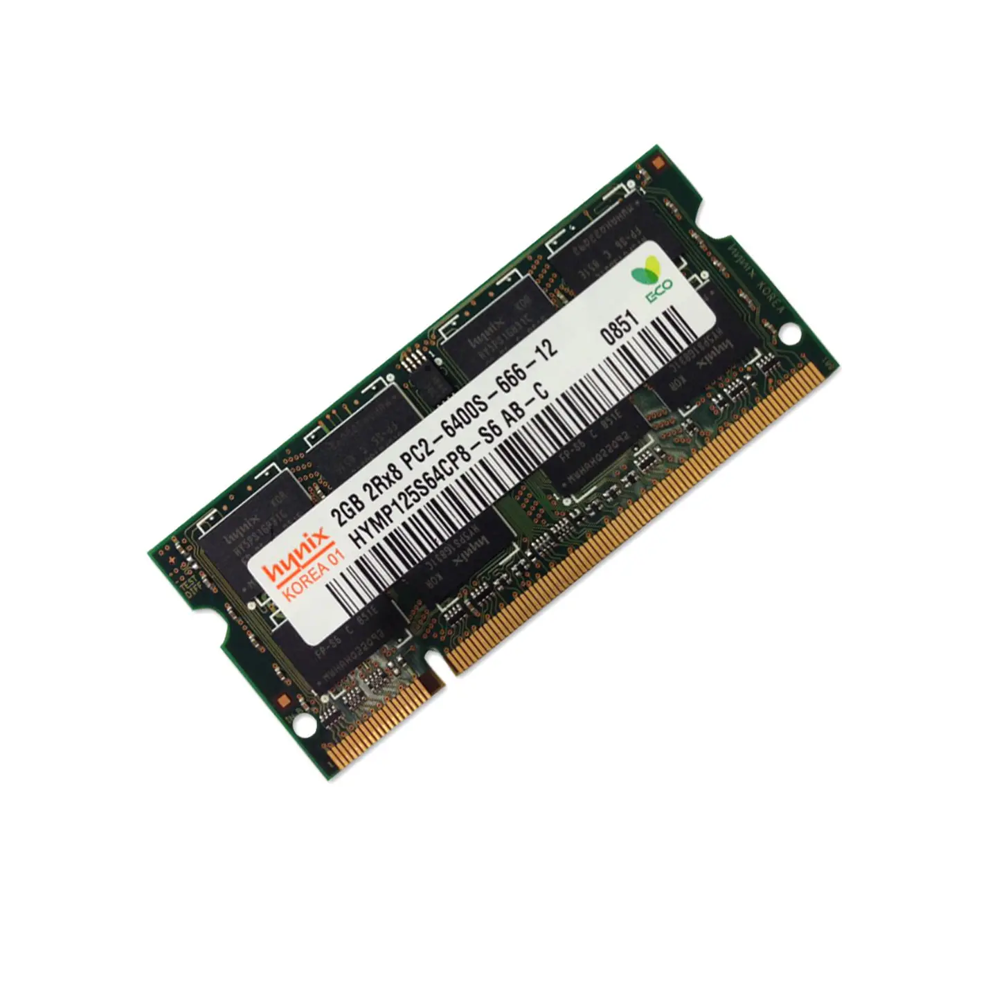MEMORIA RAM SODIMM 2GB DDR2 6400S 800MHZ 3