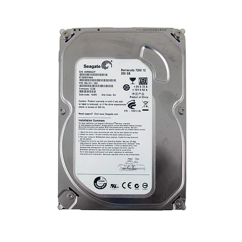 DISCO DURO 250GB 3.5" SATA 3 PARA PC Y DVR