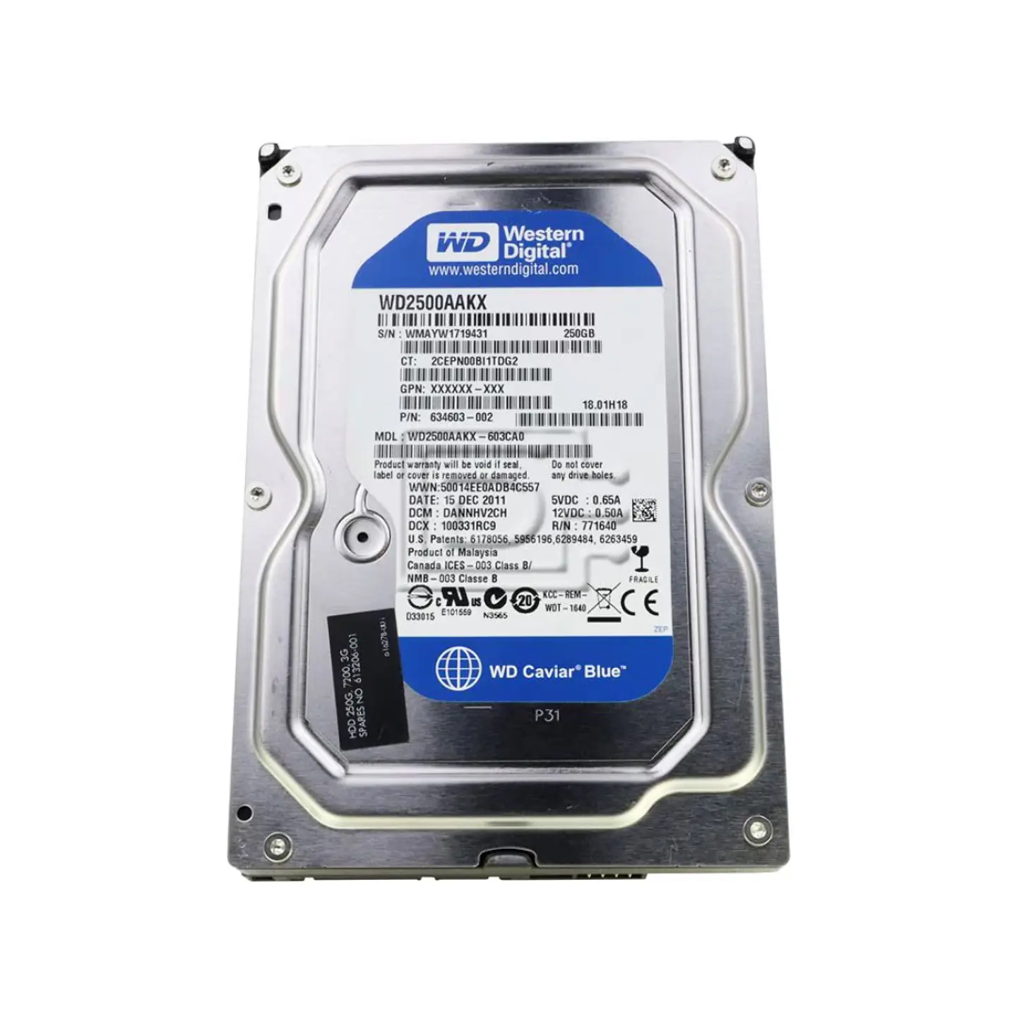 DISCO DURO 250GB 3.5