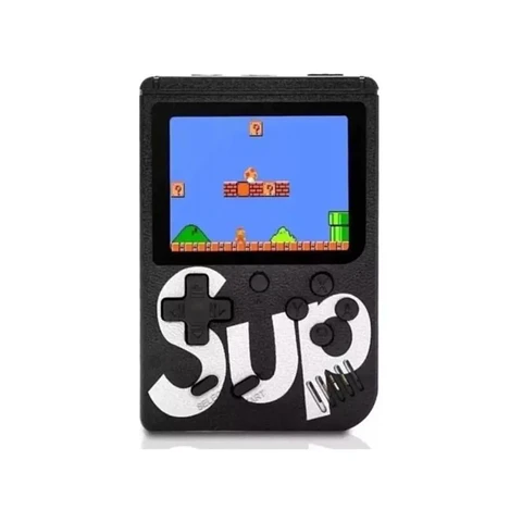 CONSOLA RETRO SUP 400 JUEGOS EN 1 RECARGADABLE