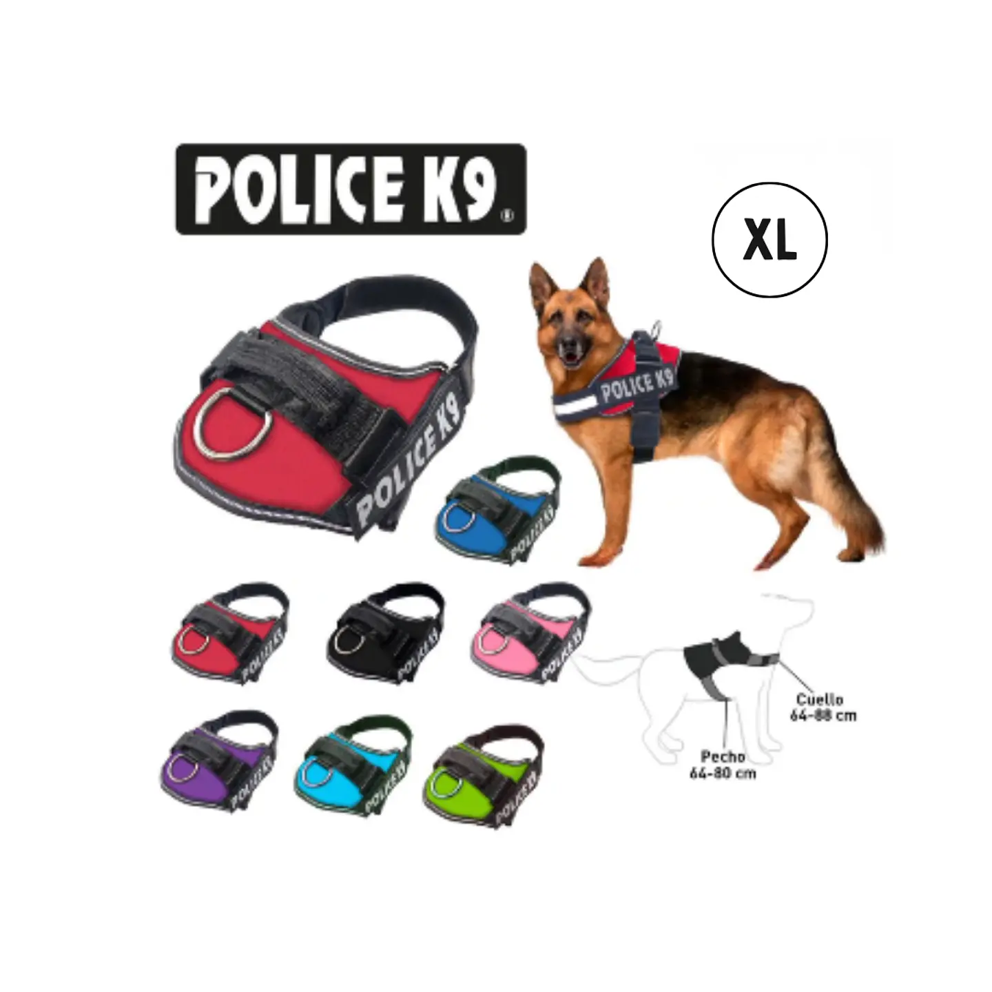 ARNES POLICE K9 UNICOLOR 6