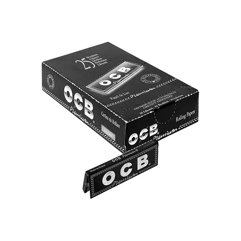 PAPELILLO OCB PREMIUM NEGRO DE 1 1/4 