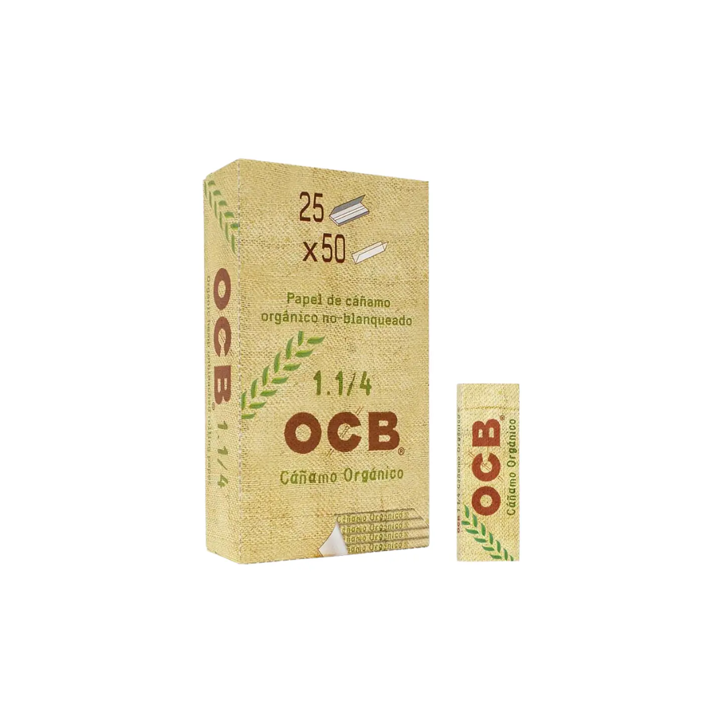 PAPELILLO OCB CAÑAMO DE 1 1/4 1