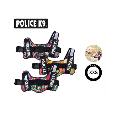 ARNES POLICE K9 CON DISEÑO COLORES