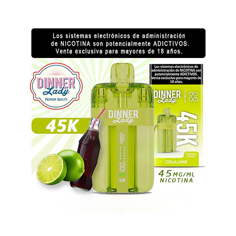 VAPER DINNER LADY 45K VARIEDADES