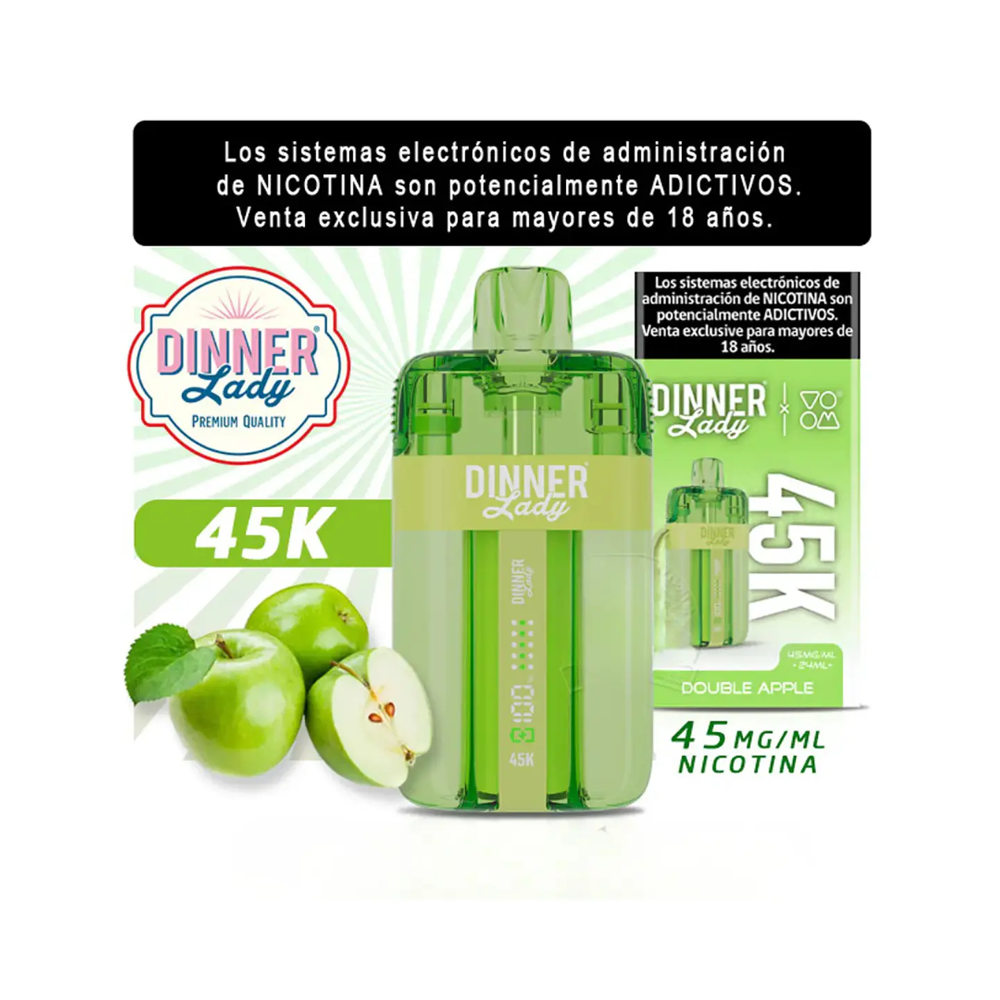 VAPER DINNER LADY 45K VARIEDADES 3