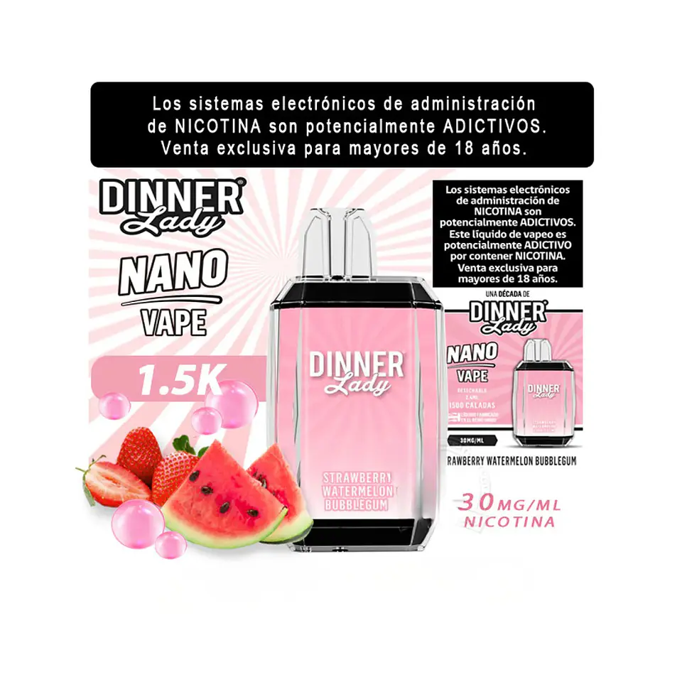 VAPER DINNER LADY NANO 1.5K VARIEDADES 4