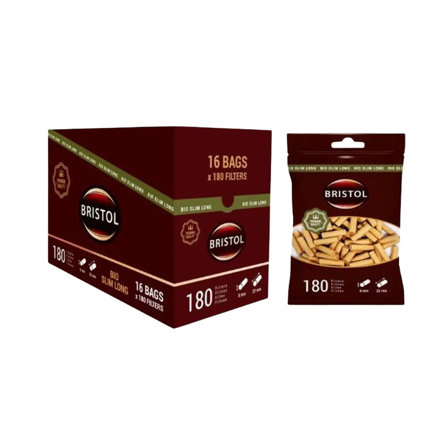FILTROS BRISTOL BIO SLIM LONG 1