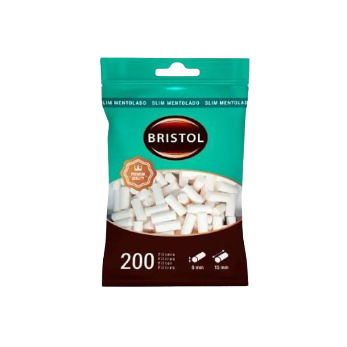 FILTROS BRISTOL SLIM MENTOLADO 2