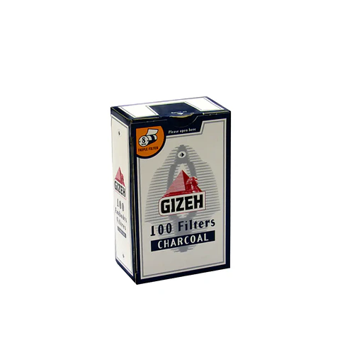 FILTROS GIZEH CARBON ACTIVADO REGULAR - FORMATO CAJETILLA