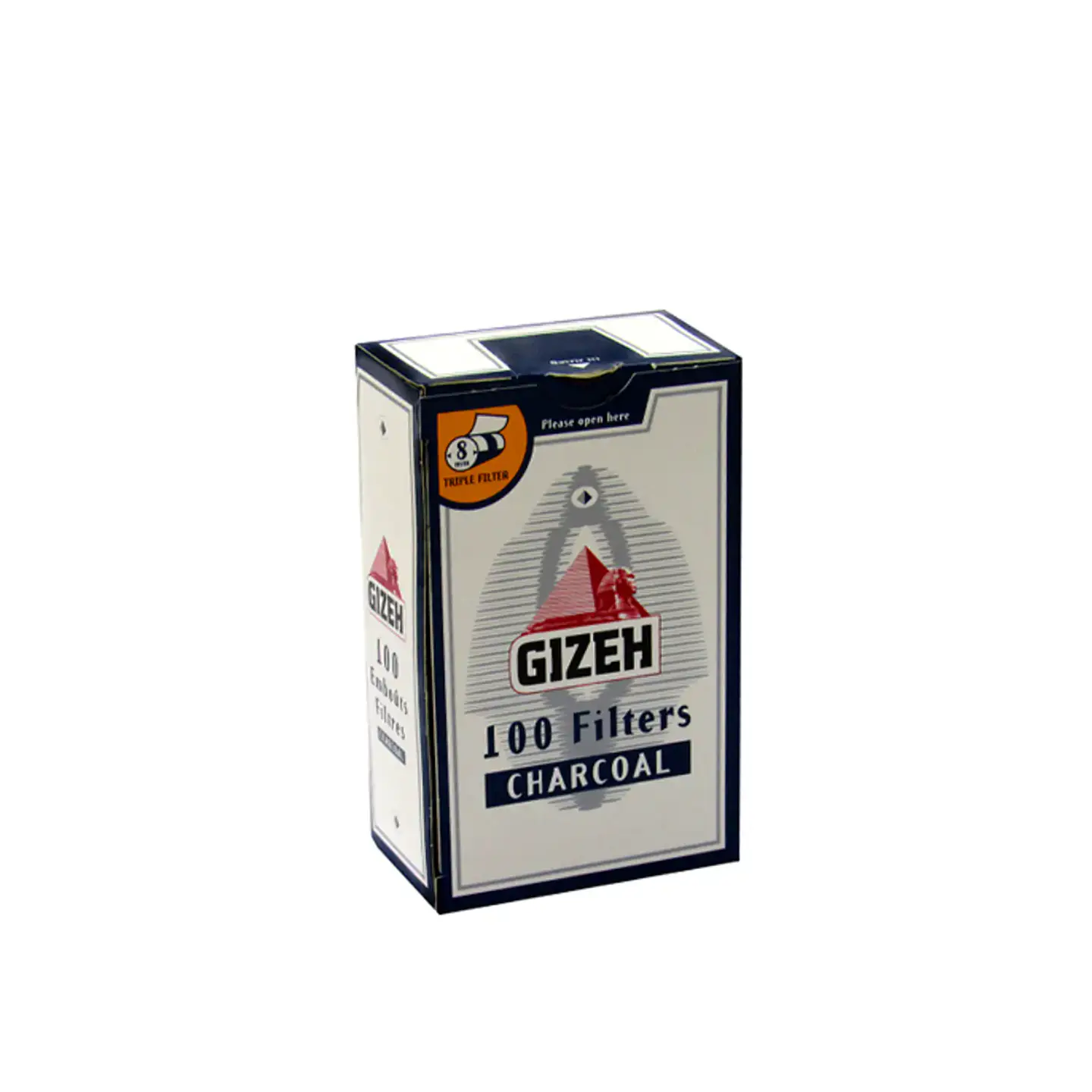 FILTROS GIZEH CARBON ACTIVADO REGULAR - FORMATO CAJETILLA 1