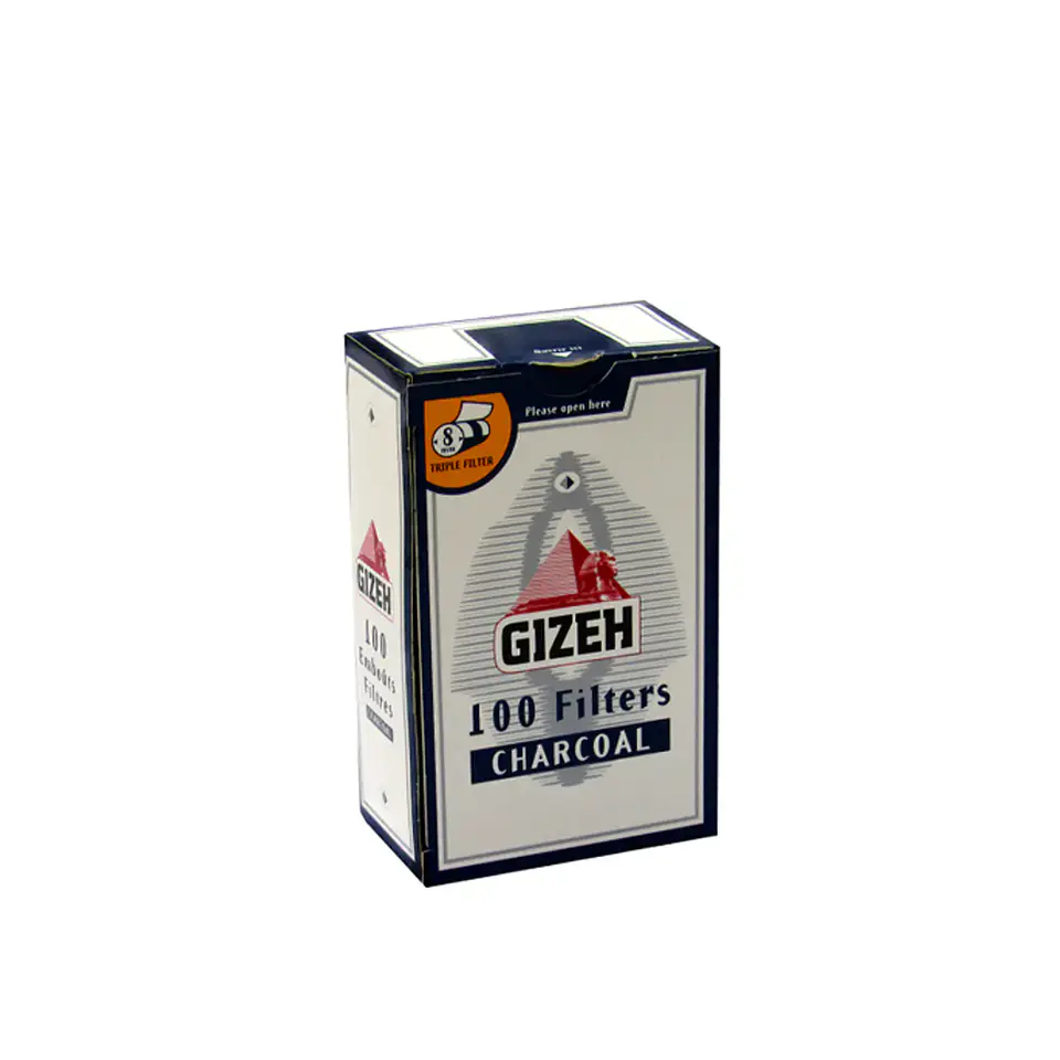 FILTROS GIZEH CARBON ACTIVADO REGULAR - FORMATO CAJETILLA 1