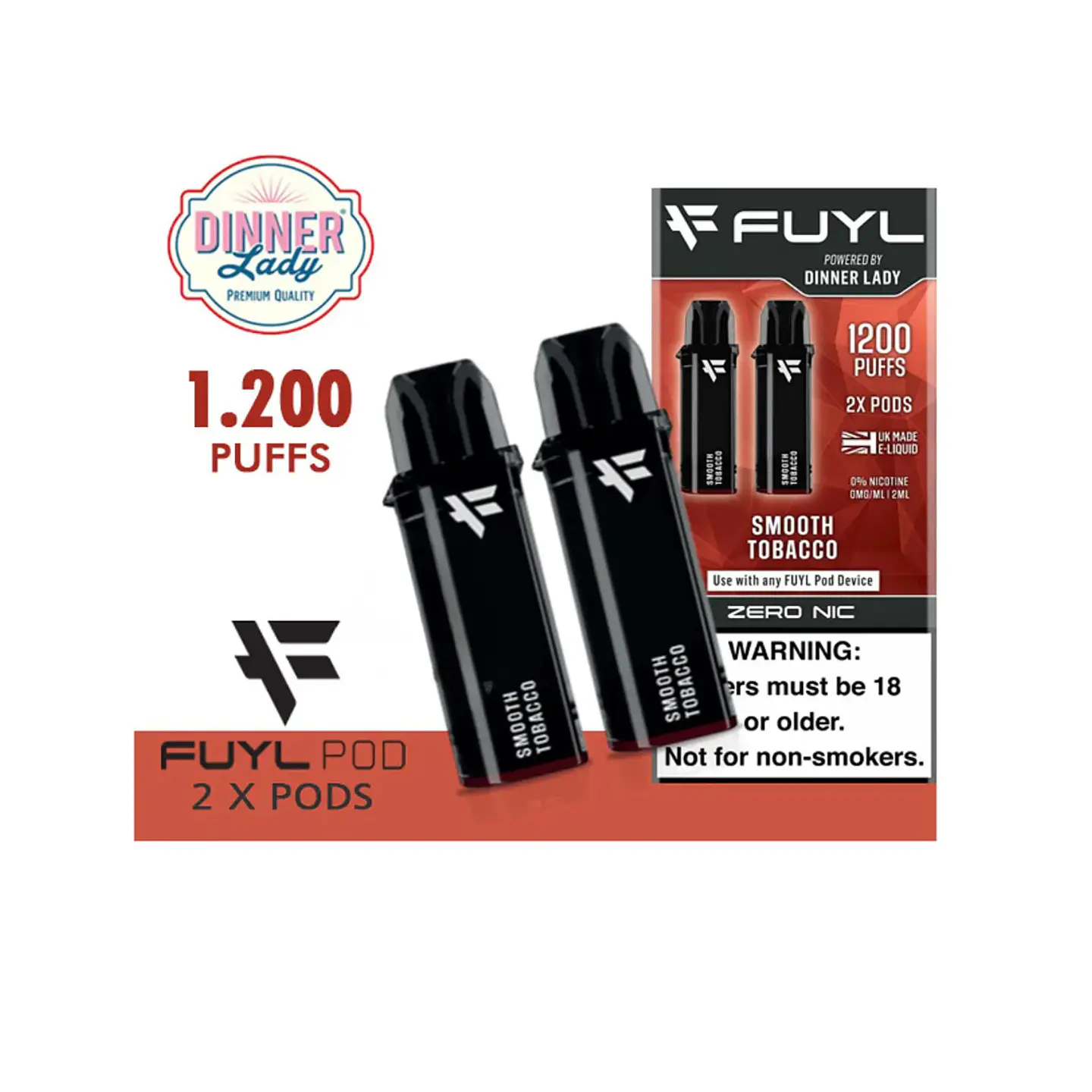 RECARGA DINNER LADY PARA VAPER FUYL DE 600 PUFFS VARIEDADES 3
