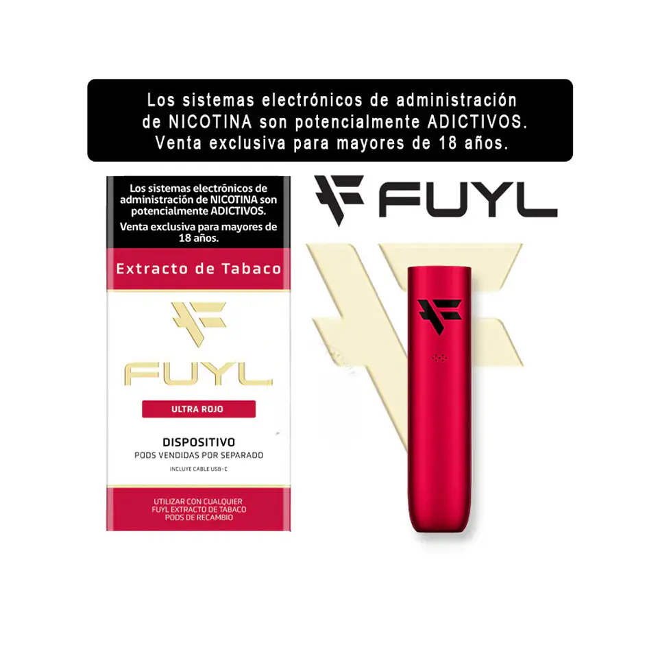 VAPER DINNER LADY FUYL DE EXTRACTO DE TABACO RECARGABLE 4
