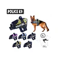 ARNES POLICE K9 DISEÑO MILITAR - Miniatura 4
