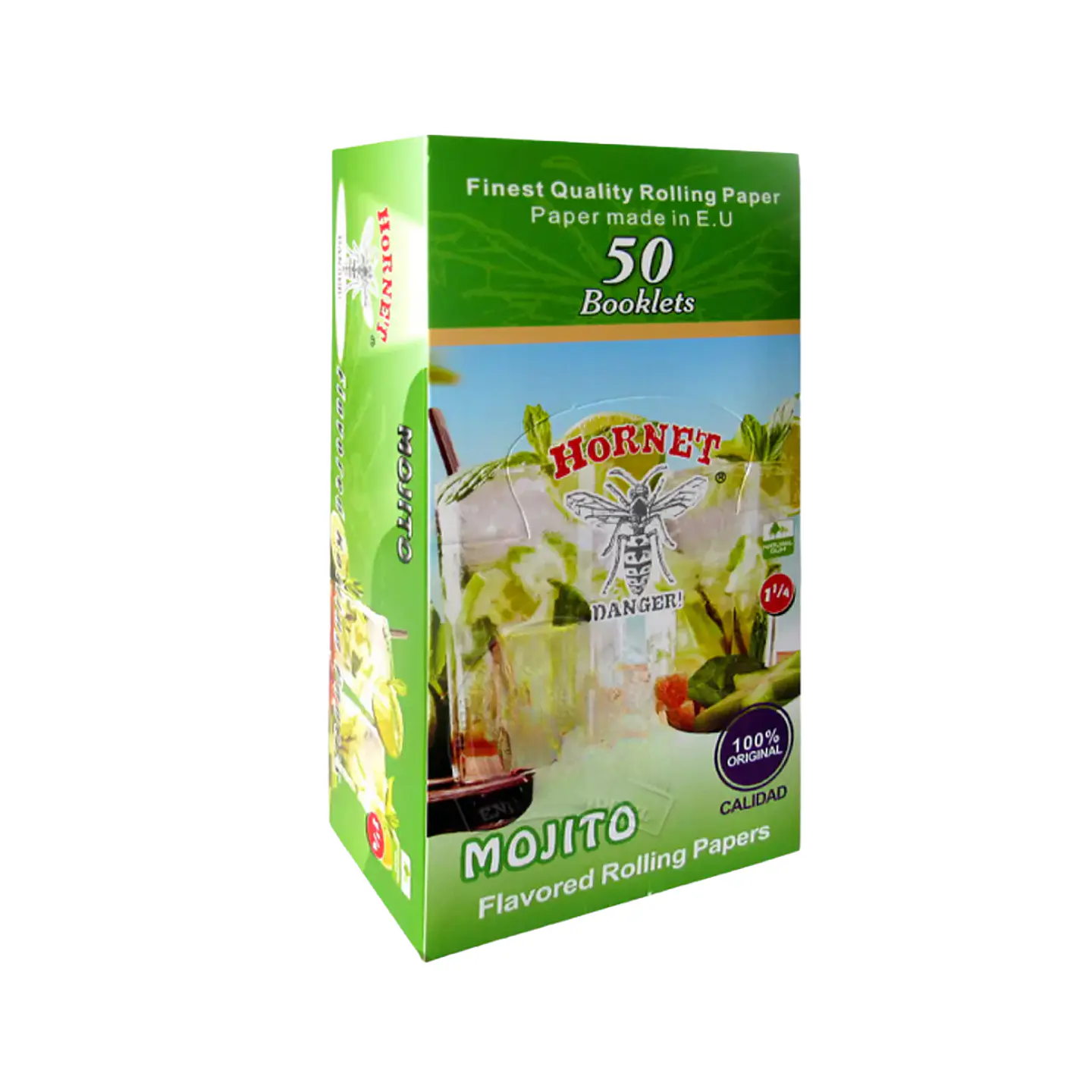 PAPELILLOS HORNET MOJITO DE 1 1/4 1