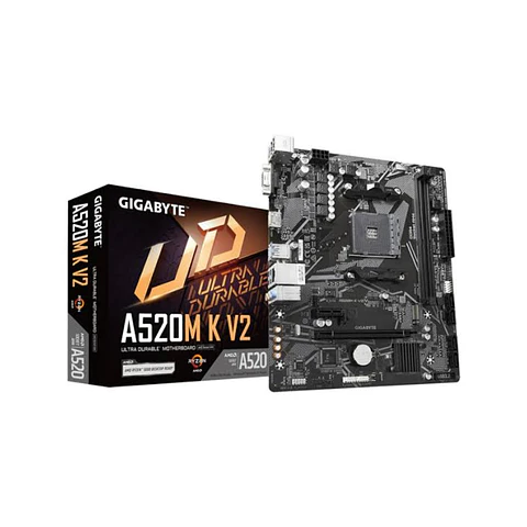 PLACA MADRE GIGABYTE A520M K V2 SOCKET AM4 9MA52MK2-00-G11