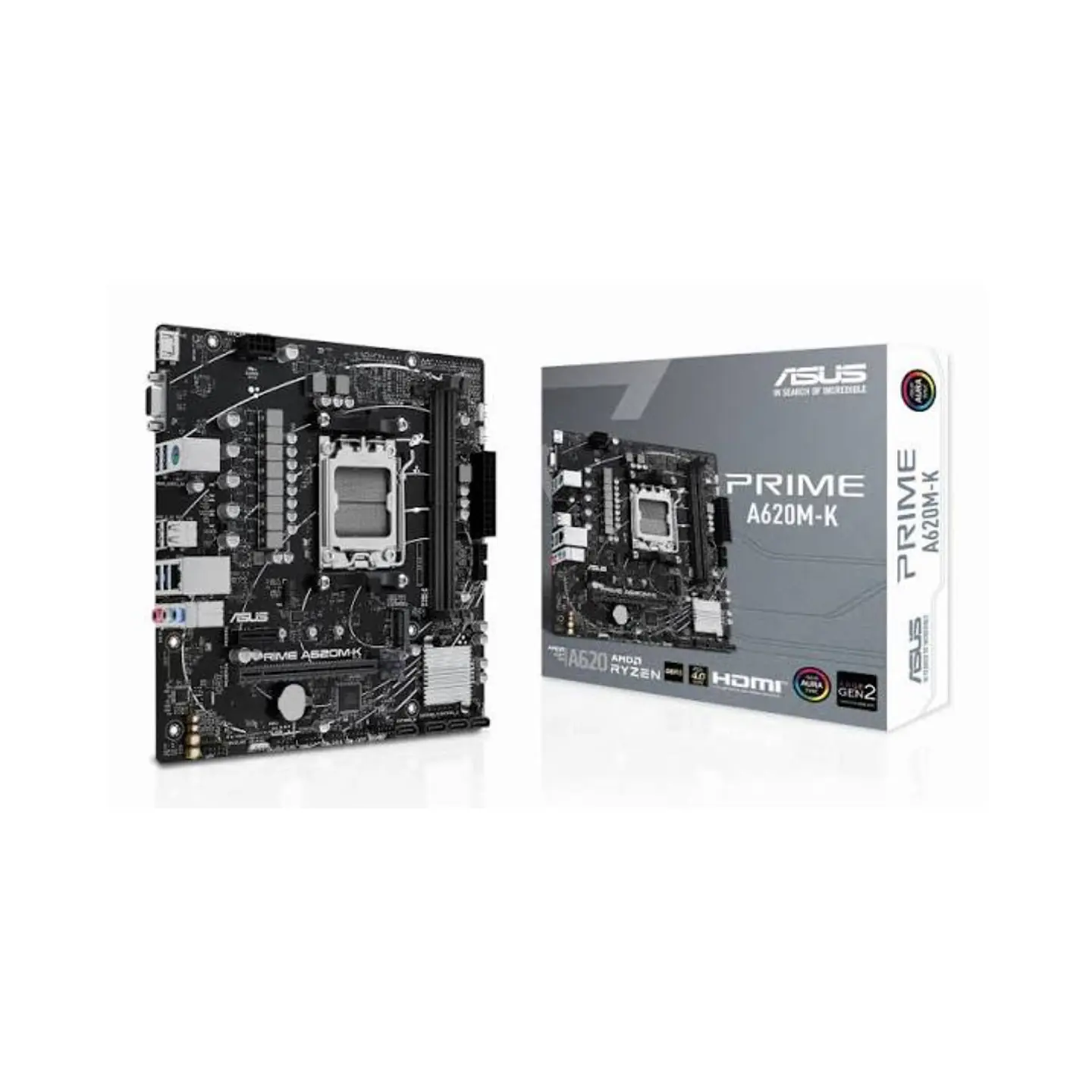 PLACA MADRE ASUS PRIME A620M-K AM5 MATX 2XDDR5 1