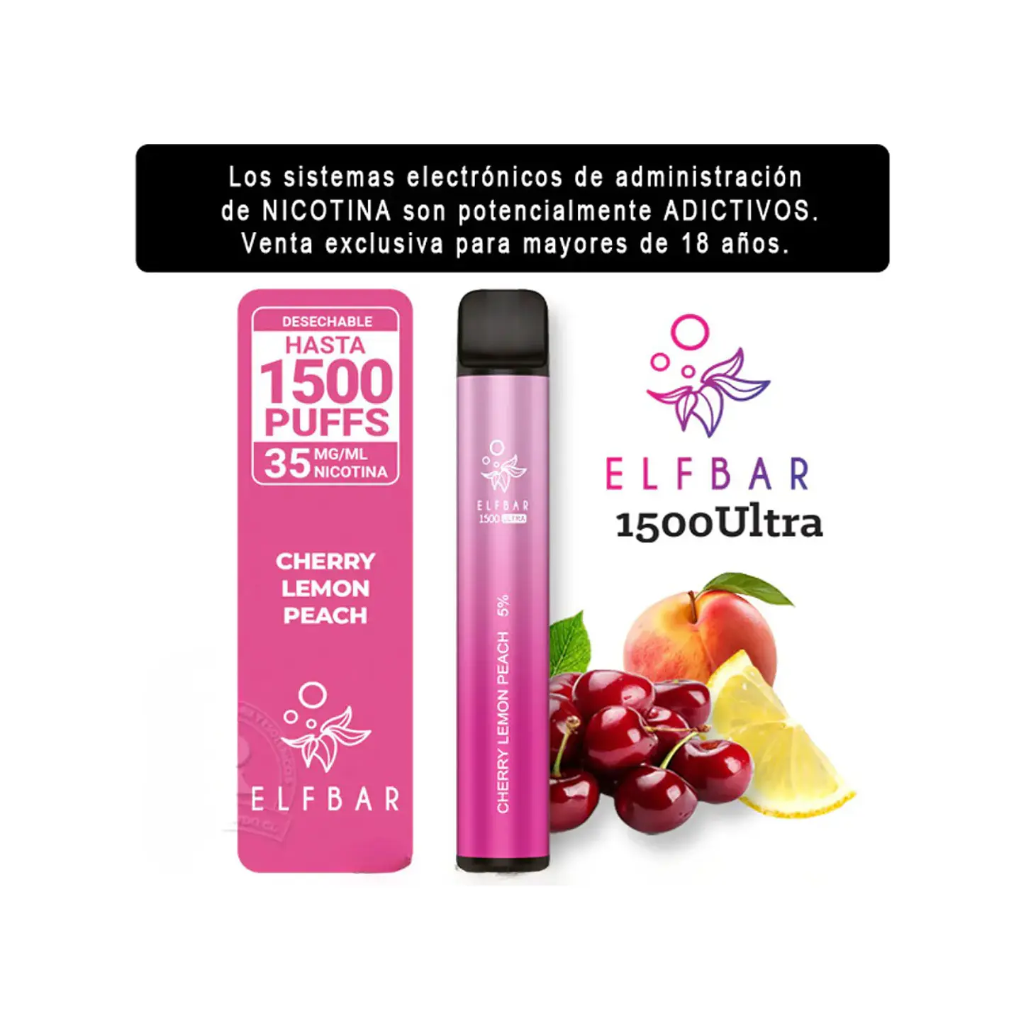VAPER ELFBAR 1.5K ULTRA VARIEDADES 1