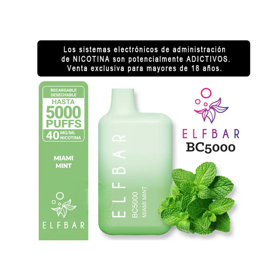 VAPER ELFBAR BC5000 5K VARIEDADES 2