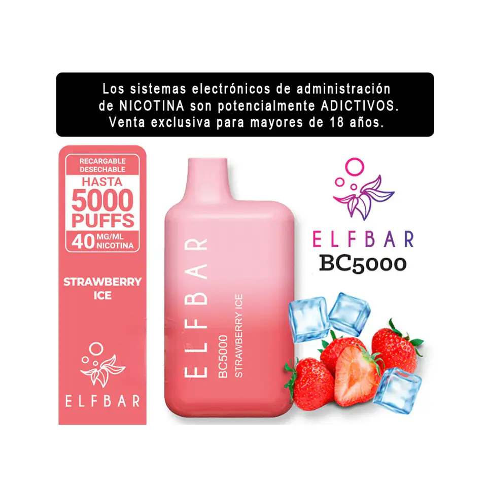VAPER ELFBAR BC5000 5K VARIEDADES 3