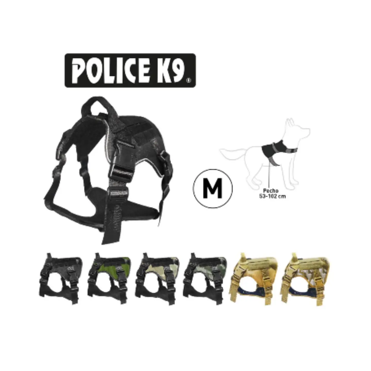 ARNES POLICE K9 PECHERA MILITAR 3