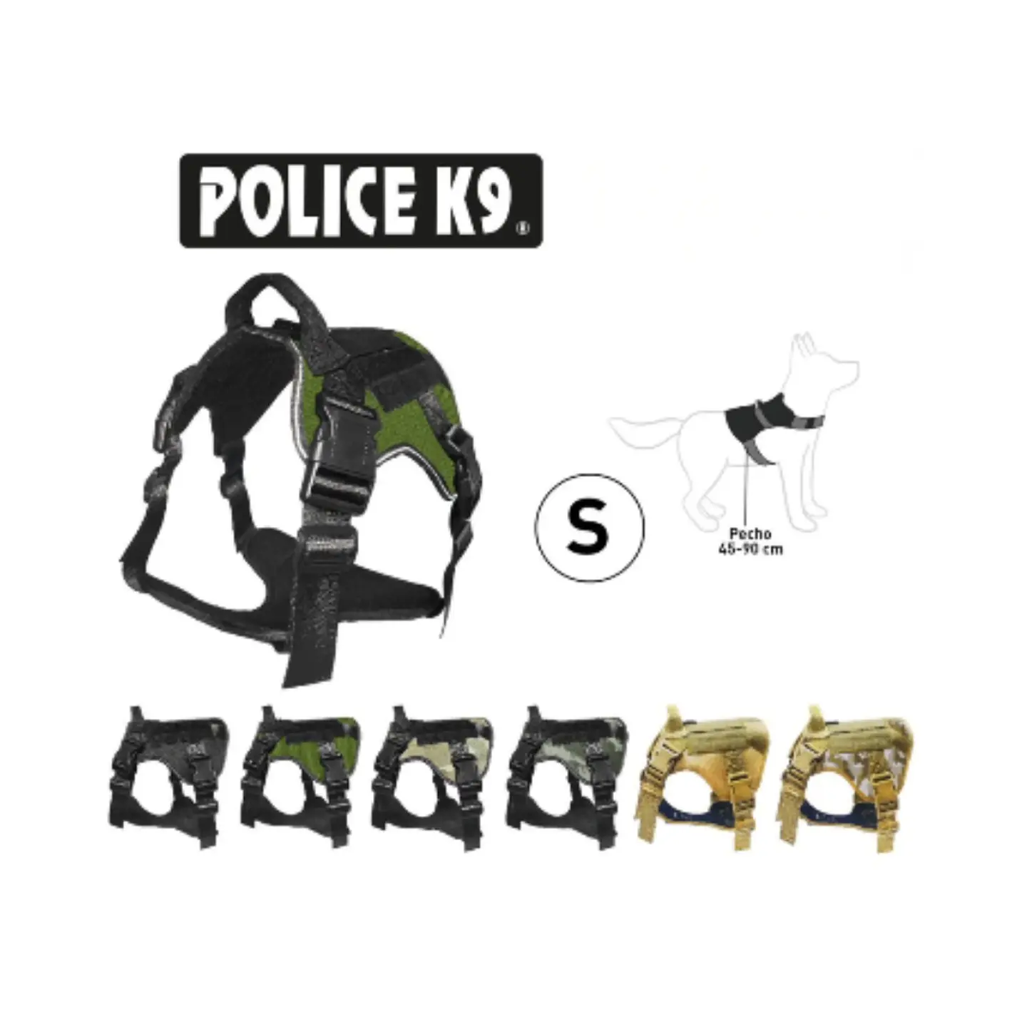 ARNES POLICE K9 PECHERA MILITAR 2