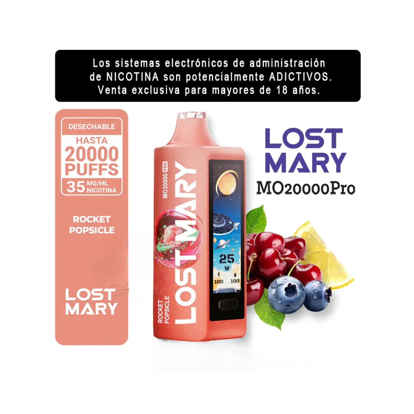 VAPER LOST MARY PRO 20K VARIEDADES 4