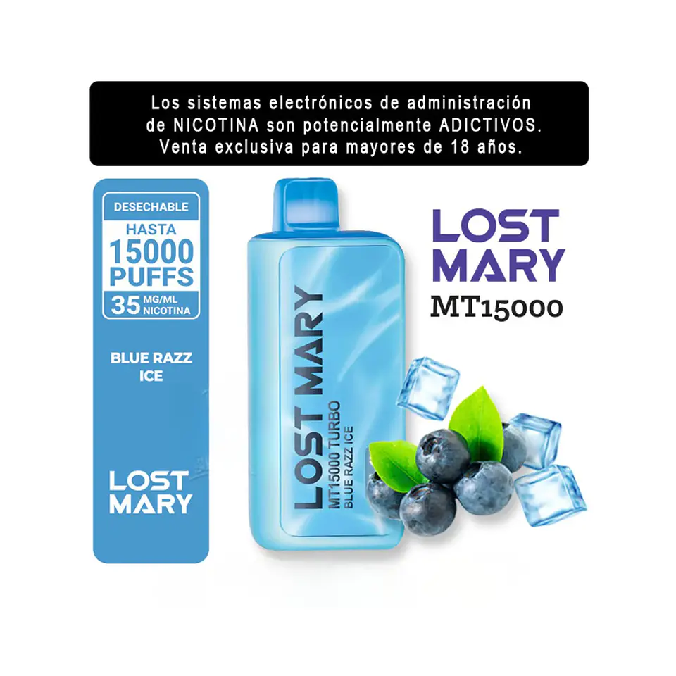 VAPER LOST MARY TURBO 15K VARIEDADES 2