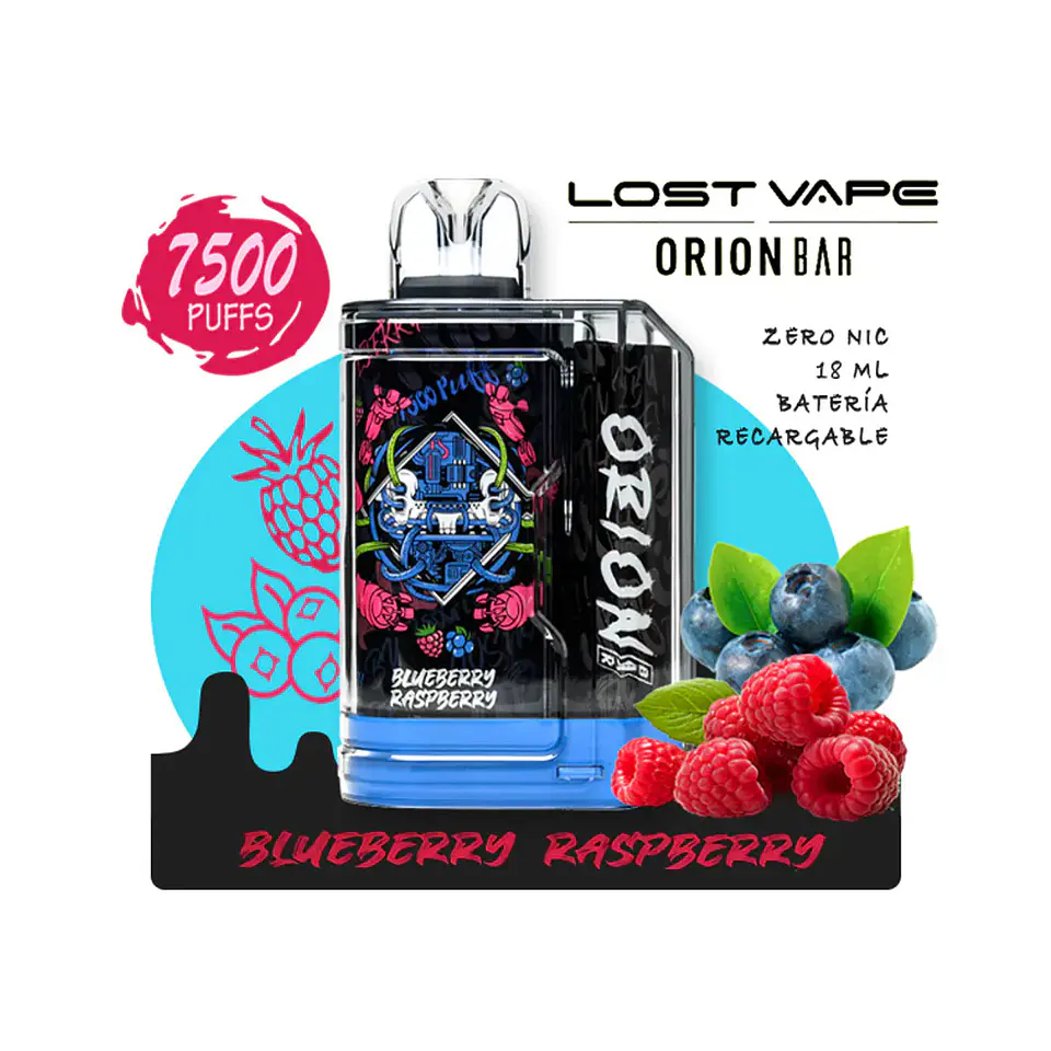VAPER LOST VAPE ORION BAR 7.5K VARIEDADES 1