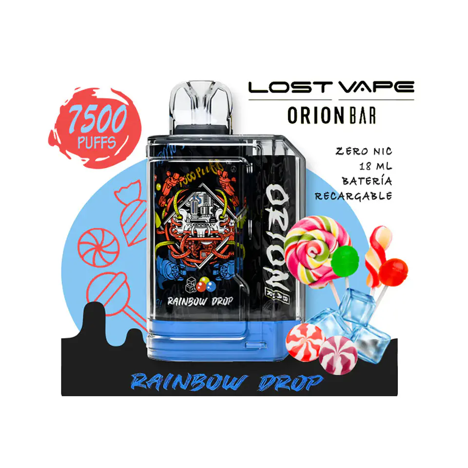 VAPER LOST VAPE ORION BAR 7.5K VARIEDADES 5