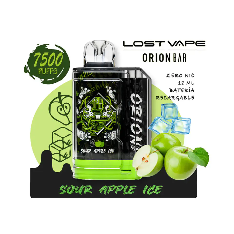 VAPER LOST VAPE ORION BAR 7.5K VARIEDADES 6
