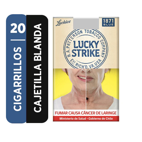 CIGARROS LUCKY STRIKE PATTERSON BLUE SOFT DE 20