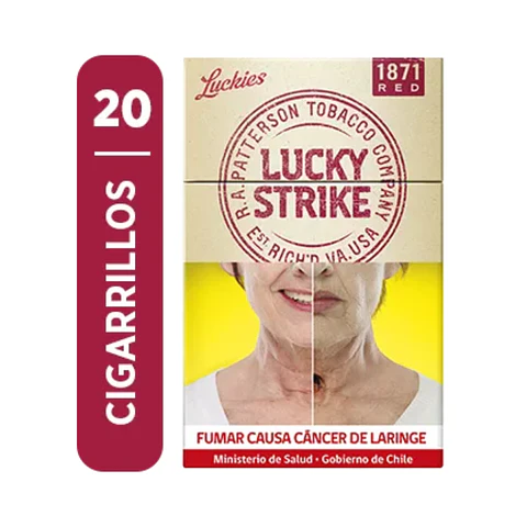 CIGARROS LUCKY STRIKE PATTERSON RED DE 20