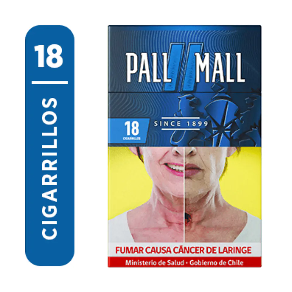 CIGARROS PALL MALL BLUE DE 18 1